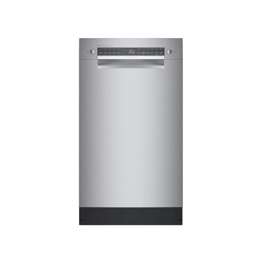 Bosch – 300 Series 18″ ADA Front Control Built-In Dishwasher with 3rd Rack