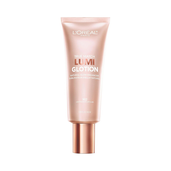 L’Oréal Paris Makeup True Match Lumi Glotion, Natural Glow Enhancer, Illuminator Highlighter Skin Tint, for an All Day Radiant Glow, Medium, 1.35 Ounces - 1.35 Fl Oz (Pack of 1) / deep