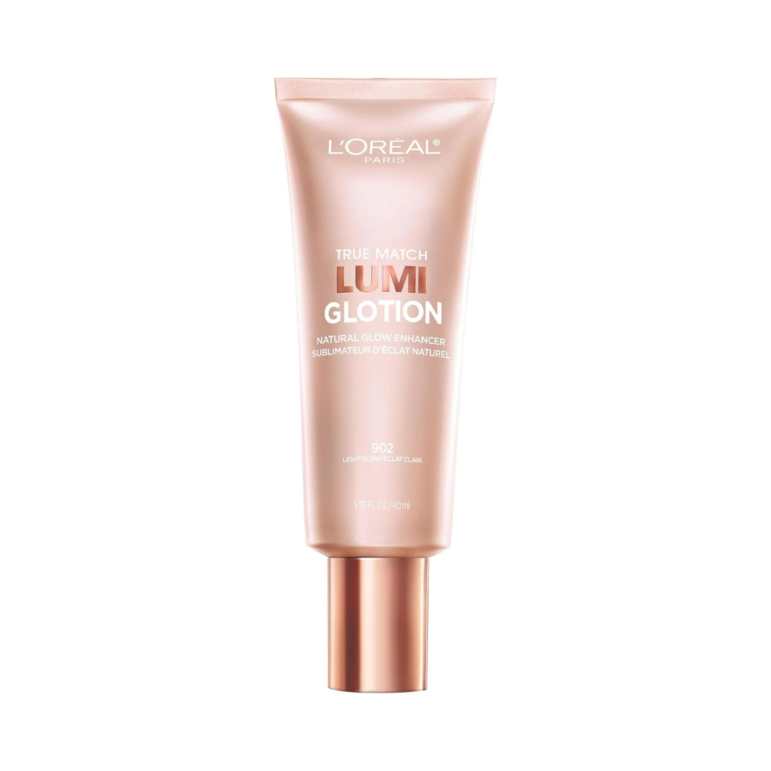 L’Oréal Paris Makeup True Match Lumi Glotion, Natural Glow Enhancer, Illuminator Highlighter Skin Tint, for an All Day Radiant Glow, Medium, 1.35 Ounces - 1.35 Fl Oz (Pack of 1) / deep
