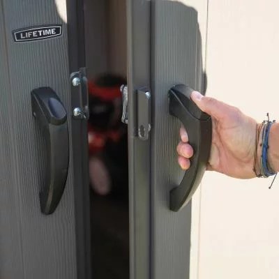 LIFETIME 10 FT. X 8 FT. OUTDOOR STORAGE SHED INSTALLATION INCLUDED