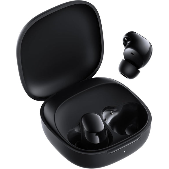 Xiaomi Redmi Buds 6 Play - In-Ear Headphones, 36h Battery Life, 10 mm Dynamic Driver with 4 EQ Settings, AI Noise Cancelling for Calls, Bluetooth 5.4, Quick Charge for 3h Music in 10 Minutes, Black