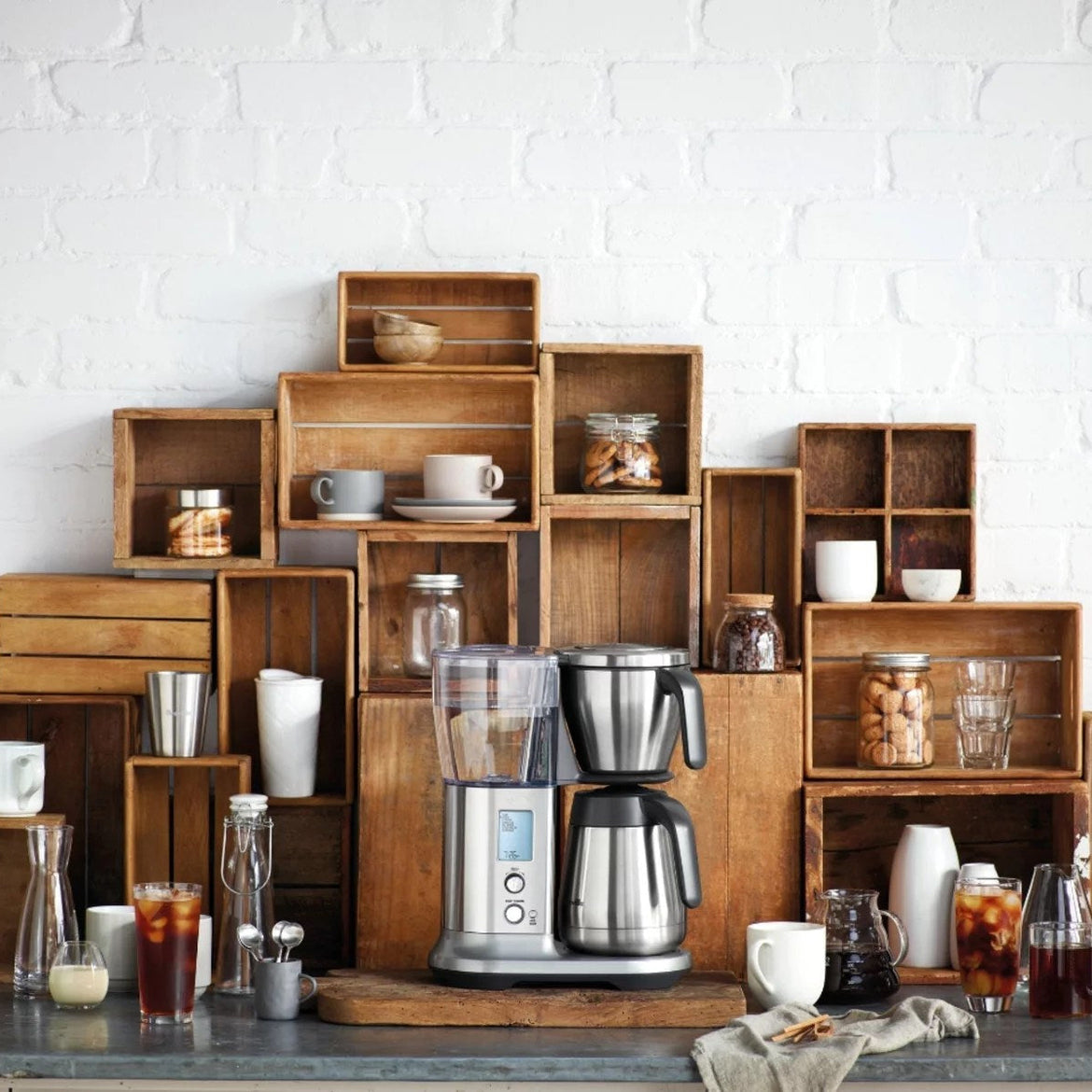 Breville – the Precision Brewer Thermal 12-Cup Coffee Maker – Brushed Stainless Steel