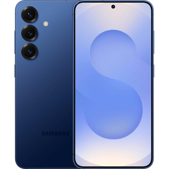 SAMSUNG Galaxy S25 Cell Phone, 128GB AI Smartphone, Unlocked Android, AI Camera, Fast Processor, ProScaler Display, Long Battery Life, 2025, Navy (International Version)