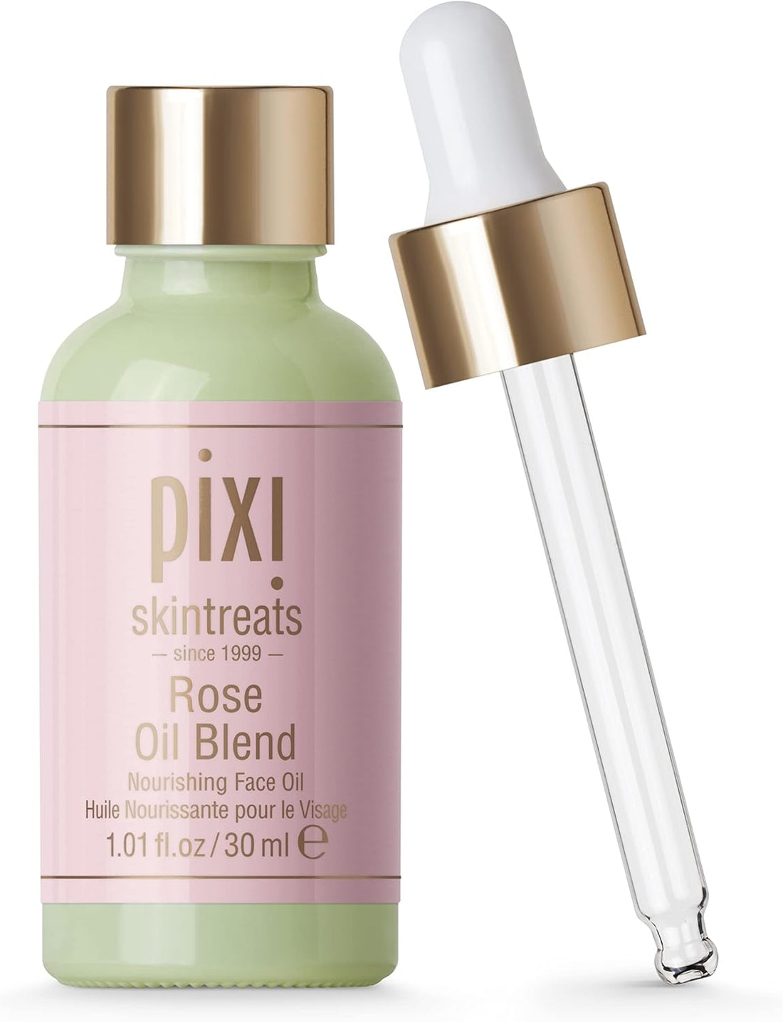 Pixi Beauty, Rose Oil Blend, Nourishing Face Oil, with Rose & Pomegranate Oils, 1.01 fl oz (30 ml)