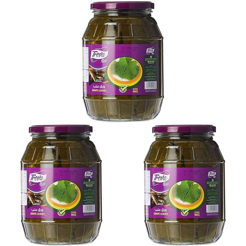 Treva Grape Leaves, 960 g - Pack of 1