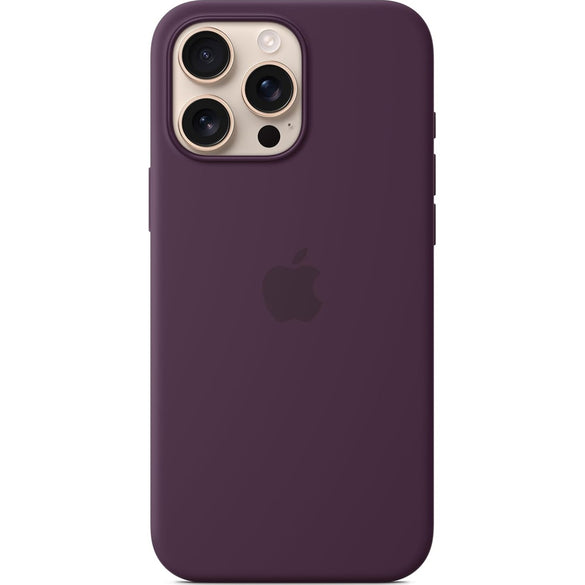 Apple iPhone 16 Pro Max Silicone Case with MagSafe - Stone Gray