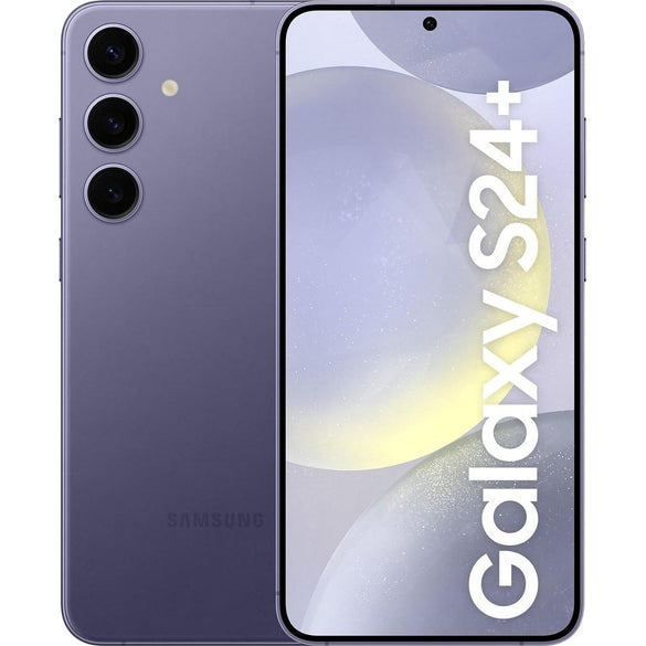 SAMSUNG Galaxy S24+, AI Phone, 256GB Storage, Cobalt Violet, 12GB RAM, Android Smartphone, 50MP Camera, Bigger Display, Faster RAM, Long Battery Life (KSA Version)