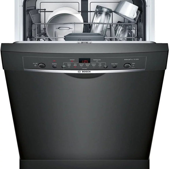 Bosch Ascenta 24″ SHE3AR76UC Built-In Dishwasher – Black