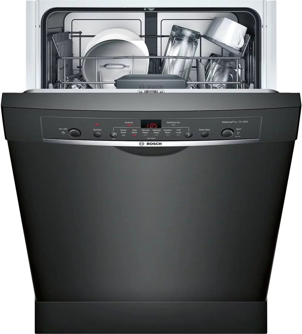 Bosch Ascenta 24″ SHE3AR76UC Built-In Dishwasher – Black