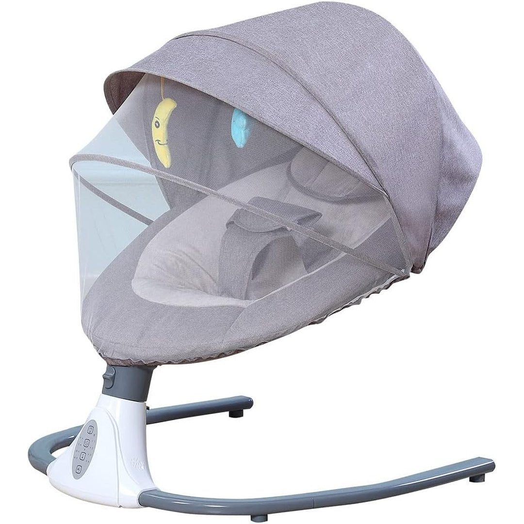 XIUWOO Baby Rocker Automatic Snoozer Baby Swing Crib Electric Rocking Chair Smart Bluetooth Electric Cradle