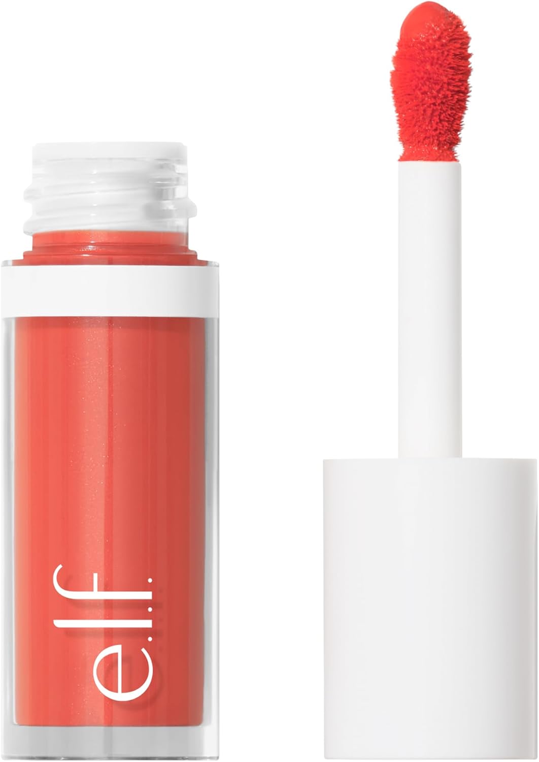 e.l.f. Camo Liquid Blush, Long-Lasting Liquid Blush For High-Pigment Colour, Creates A Soft, Dewy Finish, Vegan & Cruelty-Free, Coral Crush - Coral Crush