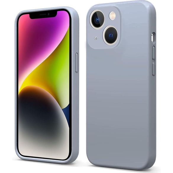 INFOSUN iPhone 15 Pro Case Silicone Protective Cover, Ultra Slim Soft Silicone Gel TPU Cover, Anti-Scratch Anti-Fingerprint Case Compatible with Apple iPhone 15 Pro（6.1Inch) (2023) (Black）