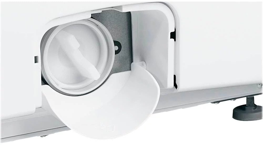 GE – 4.5 Cu. Ft. Stackable Front Load Washer – White