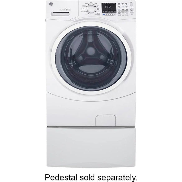 GE – 4.5 Cu. Ft. Stackable Front Load Washer – White