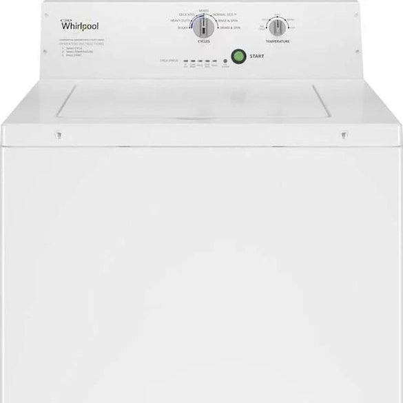 Whirlpool – 2.9 Cu. Ft. High Efficiency Top Load Washer with Deep-Water Wash System – White