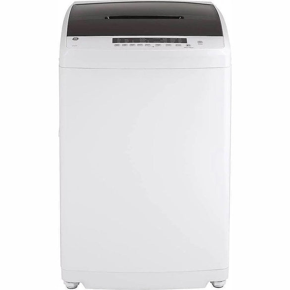GE – 2.8 Cu. Ft. Top Load Washer – White/black