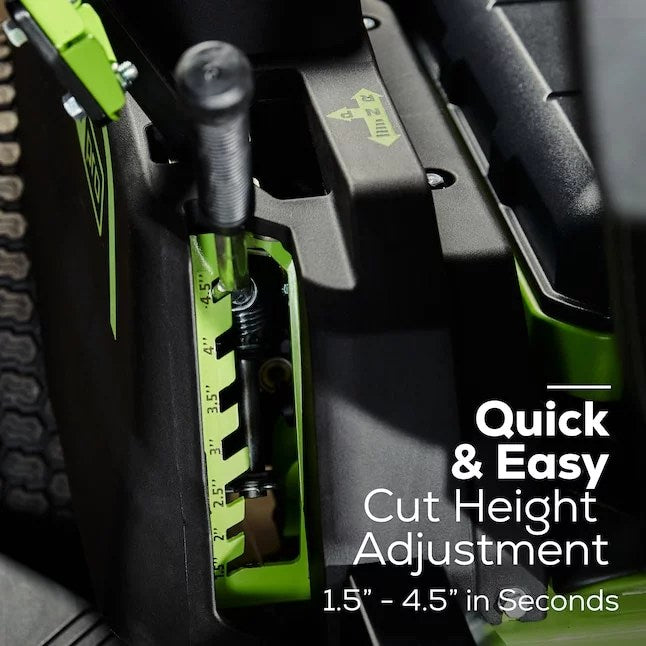 Greenworks Pro Crossover Zero Turn 42-in Lithium Ion Electric Riding Lawn Mower