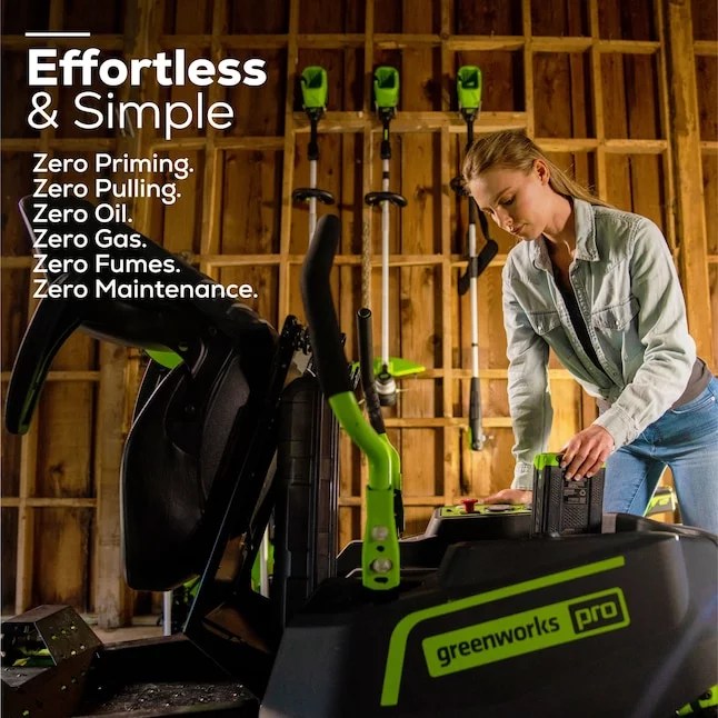 Greenworks Pro Crossover Zero Turn 42-in Lithium Ion Electric Riding Lawn Mower
