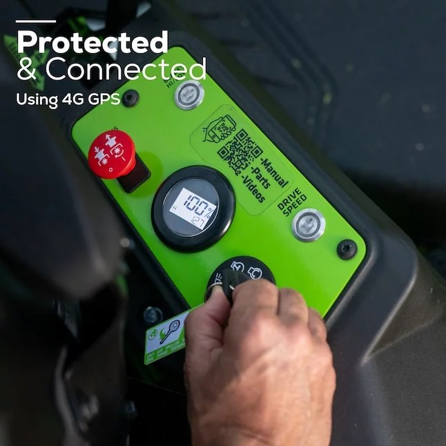 Greenworks Pro Crossover Zero Turn 42-in Lithium Ion Electric Riding Lawn Mower