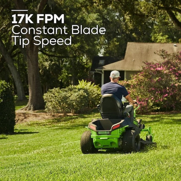 Greenworks Pro Crossover Zero Turn 42-in Lithium Ion Electric Riding Lawn Mower