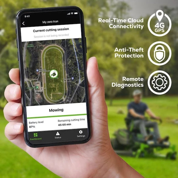 Greenworks Pro Crossover Zero Turn 42-in Lithium Ion Electric Riding Lawn Mower