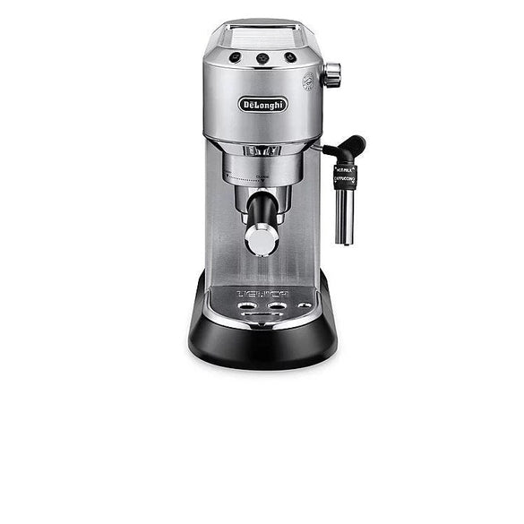 De’Longhi – DEDICA Espresso Machine with 15 bars of pressure and Milk Frother – Metal