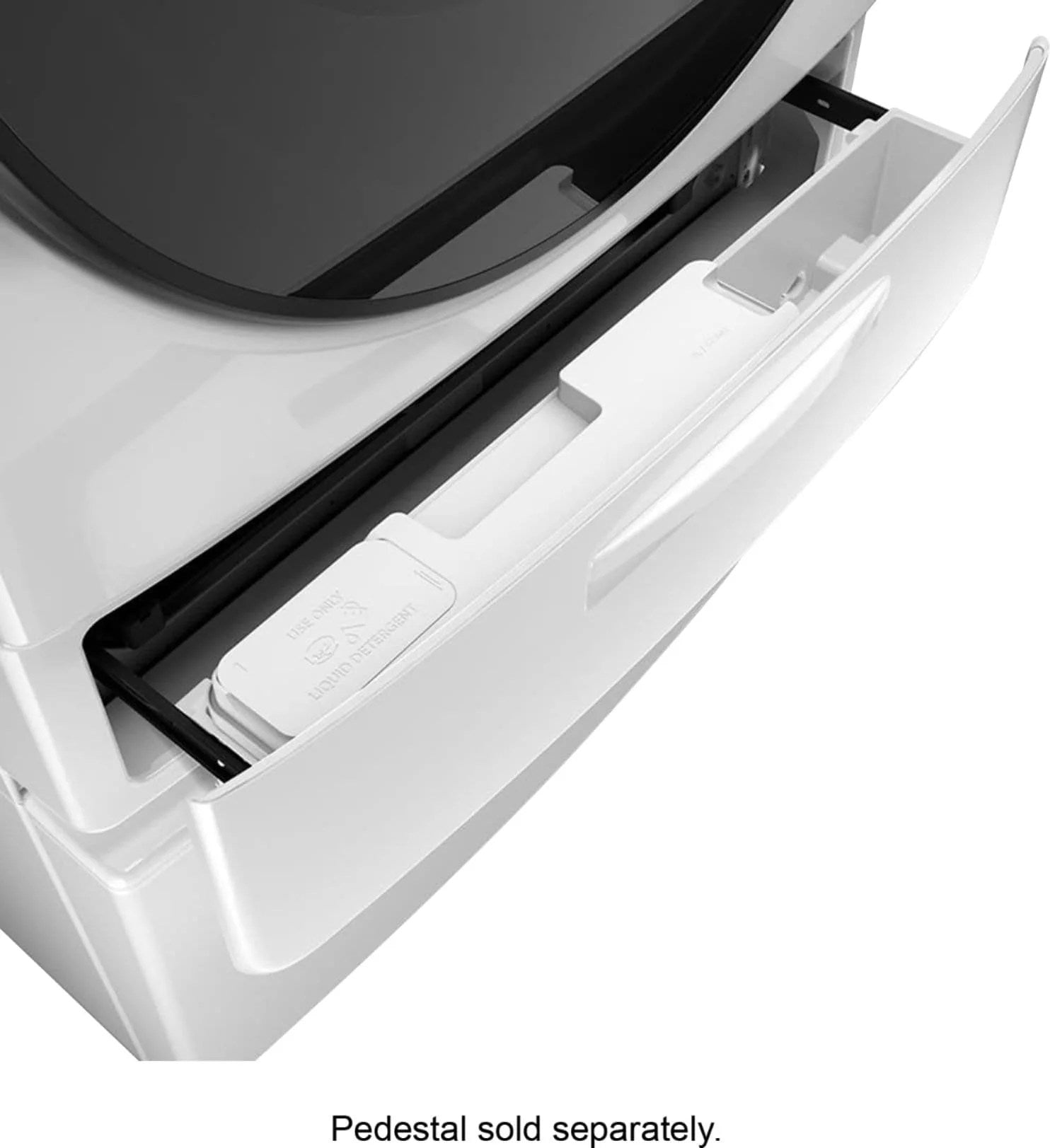 Whirlpool – 4.5 Cu. Ft. High Efficiency Stackable Front Load Washer with Steam and Load & Go XL Dispenser – White