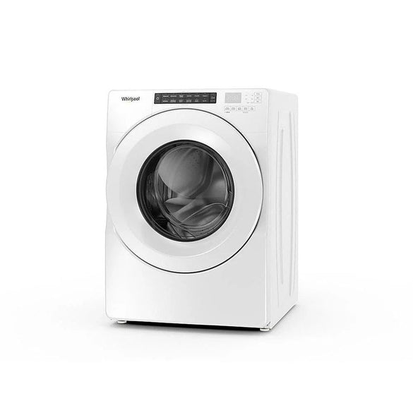 Whirlpool – 4.3 Cu. Ft. High Efficiency Stackable Front Load Washer with 35 Cycle Options – White