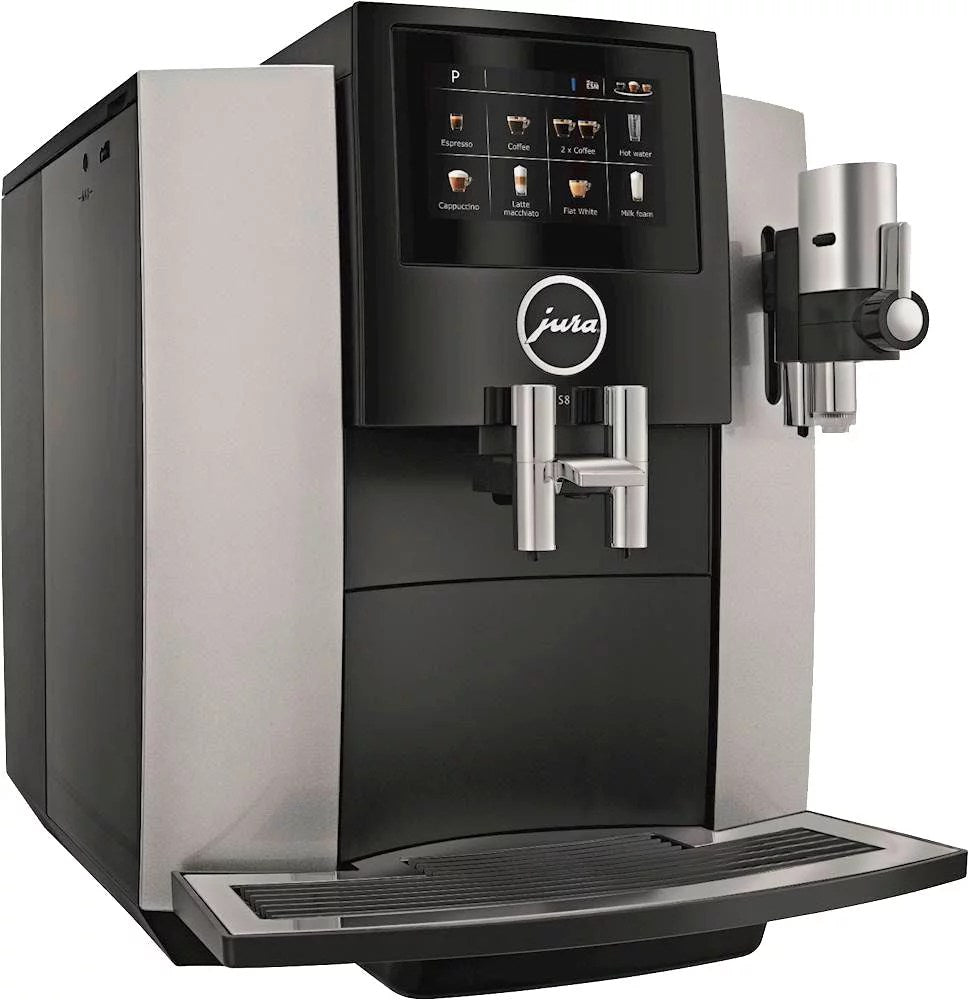 Jura S8 Espresso Machine with 15 bars of pressure and Milk Frothier