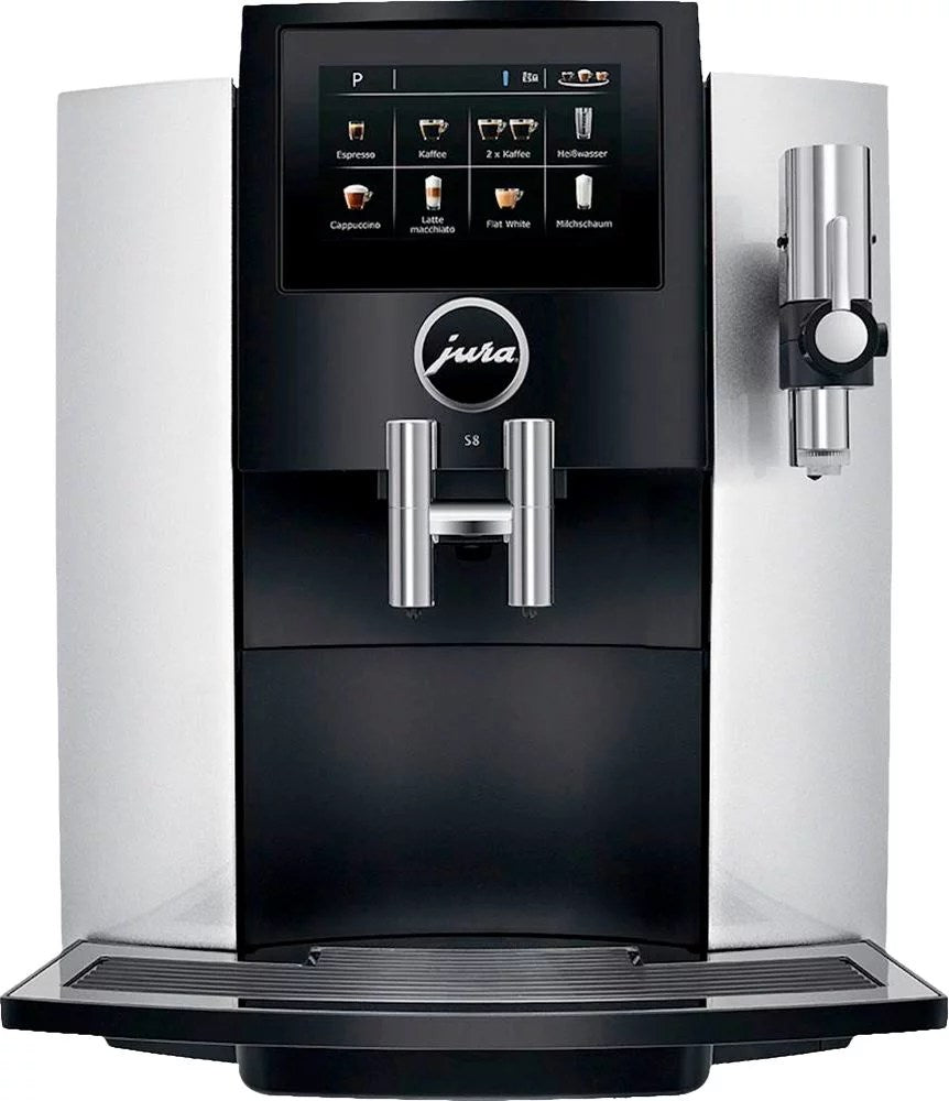 Jura S8 Espresso Machine with 15 bars of pressure and Milk Frothier