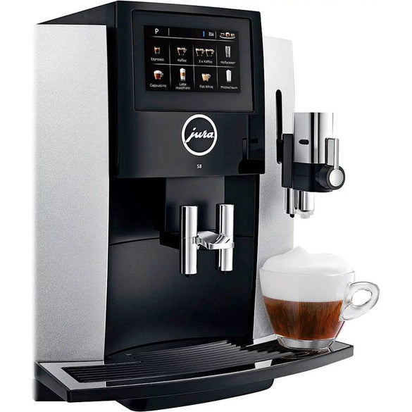 Jura S8 Espresso Machine with 15 bars of pressure and Milk Frothier