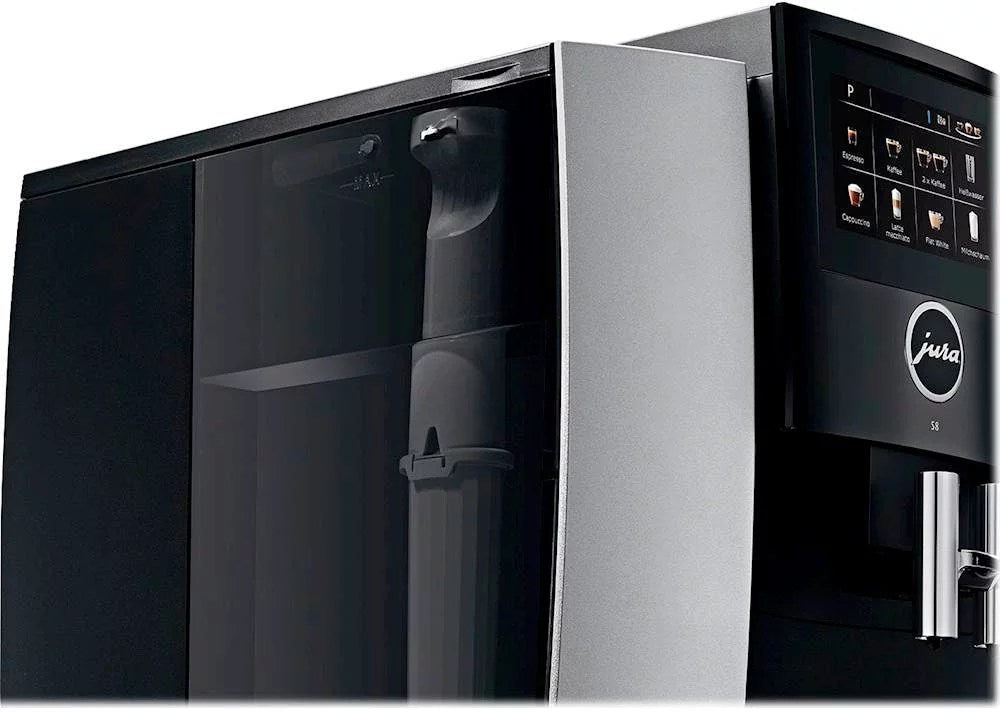 Jura S8 Espresso Machine with 15 bars of pressure and Milk Frothier