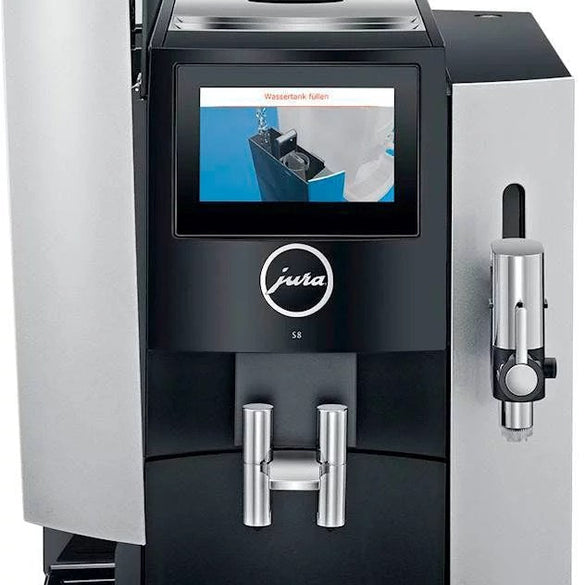 Jura S8 Espresso Machine with 15 bars of pressure and Milk Frothier