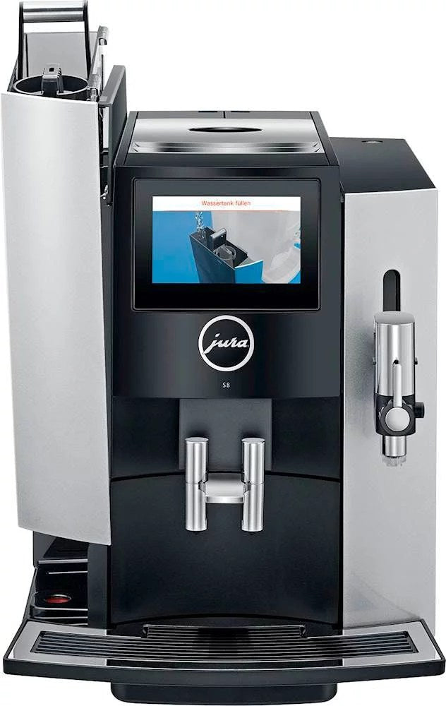 Jura S8 Espresso Machine with 15 bars of pressure and Milk Frothier