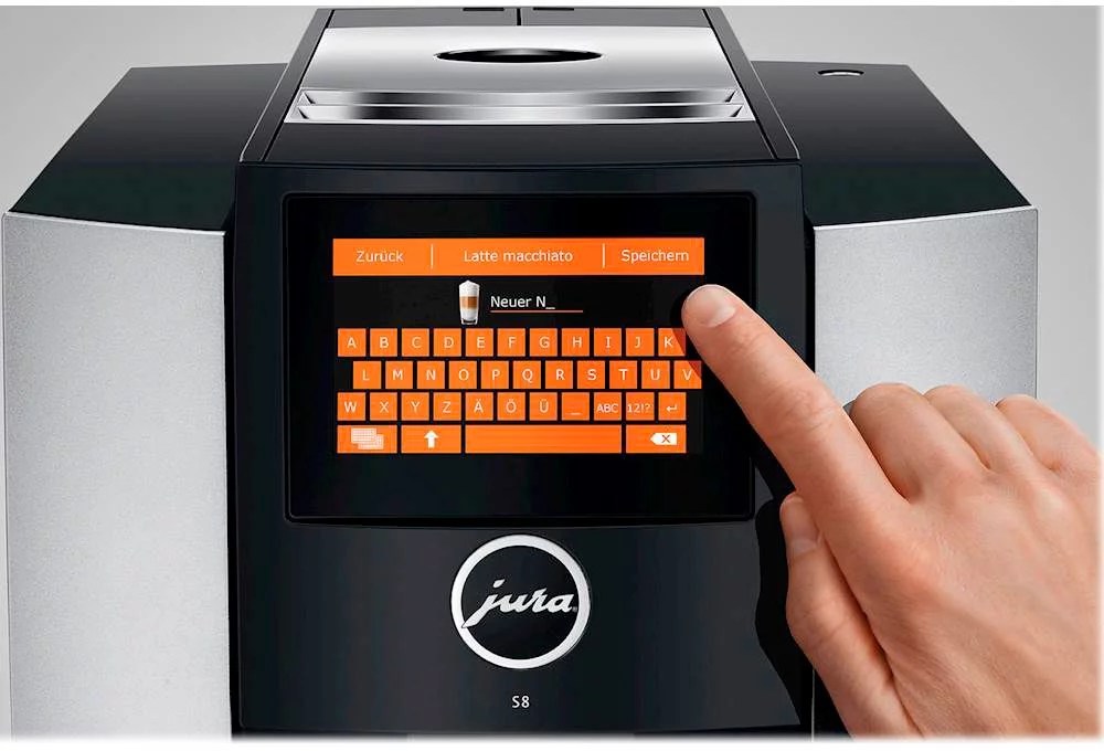 Jura S8 Espresso Machine with 15 bars of pressure and Milk Frothier