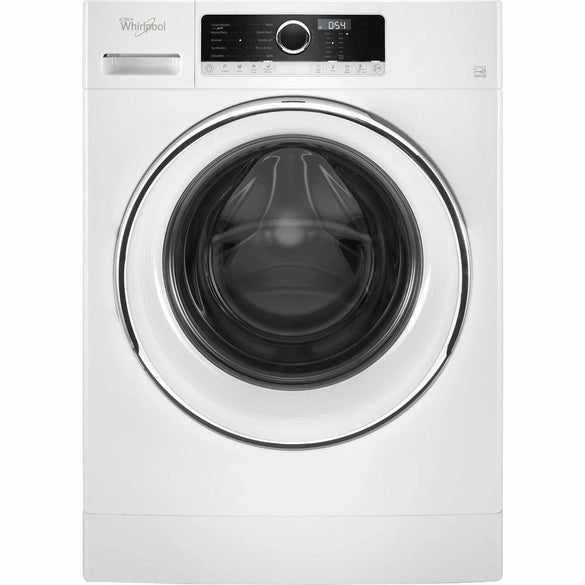 Whirlpool – 2.3 Cu. Ft. High Efficiency Stackable Front Load Washer with Detergent Dosing Aid – White