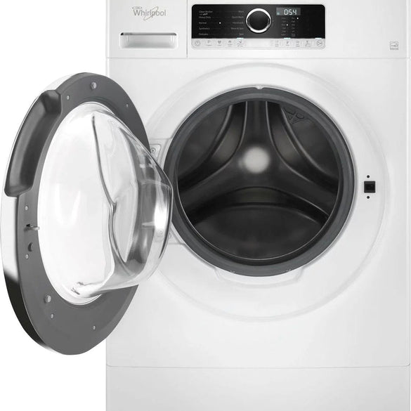 Whirlpool – 2.3 Cu. Ft. High Efficiency Stackable Front Load Washer with Detergent Dosing Aid – White