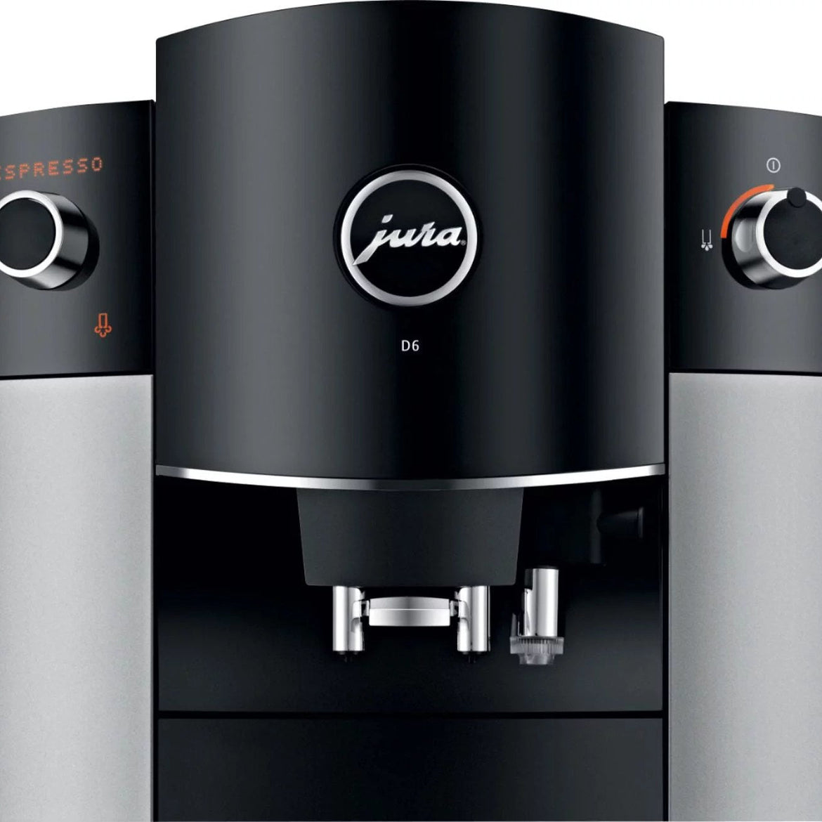 Jura D6 Automatic Coffeemaker and Espresso Machine Platinum