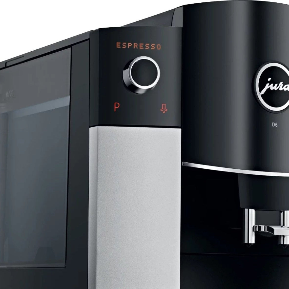 Jura D6 Automatic Coffeemaker and Espresso Machine Platinum