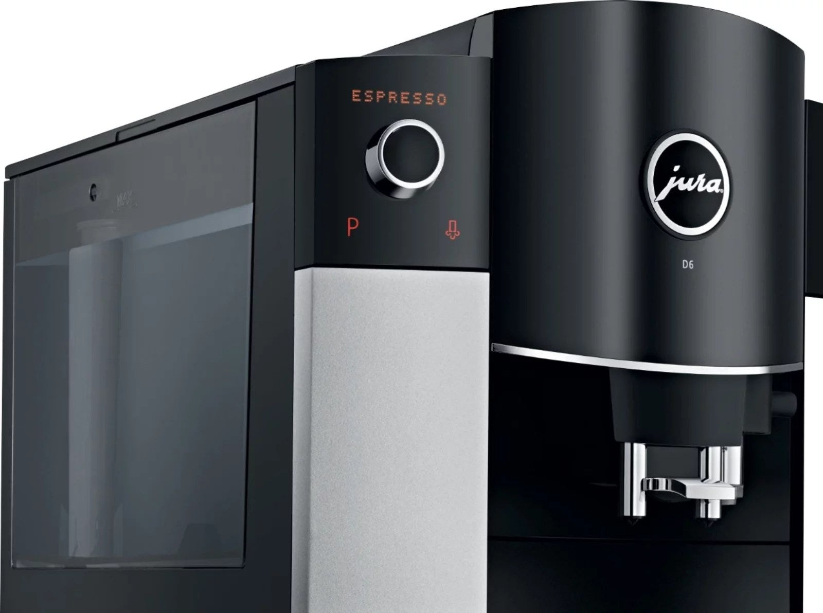 Jura D6 Automatic Coffeemaker and Espresso Machine Platinum