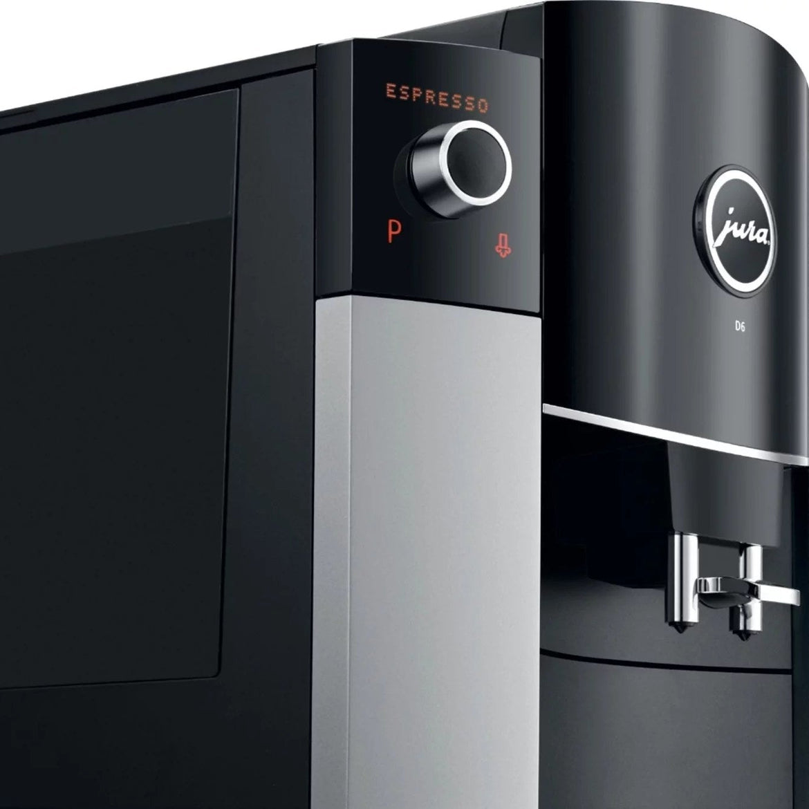 Jura D6 Automatic Coffeemaker and Espresso Machine Platinum