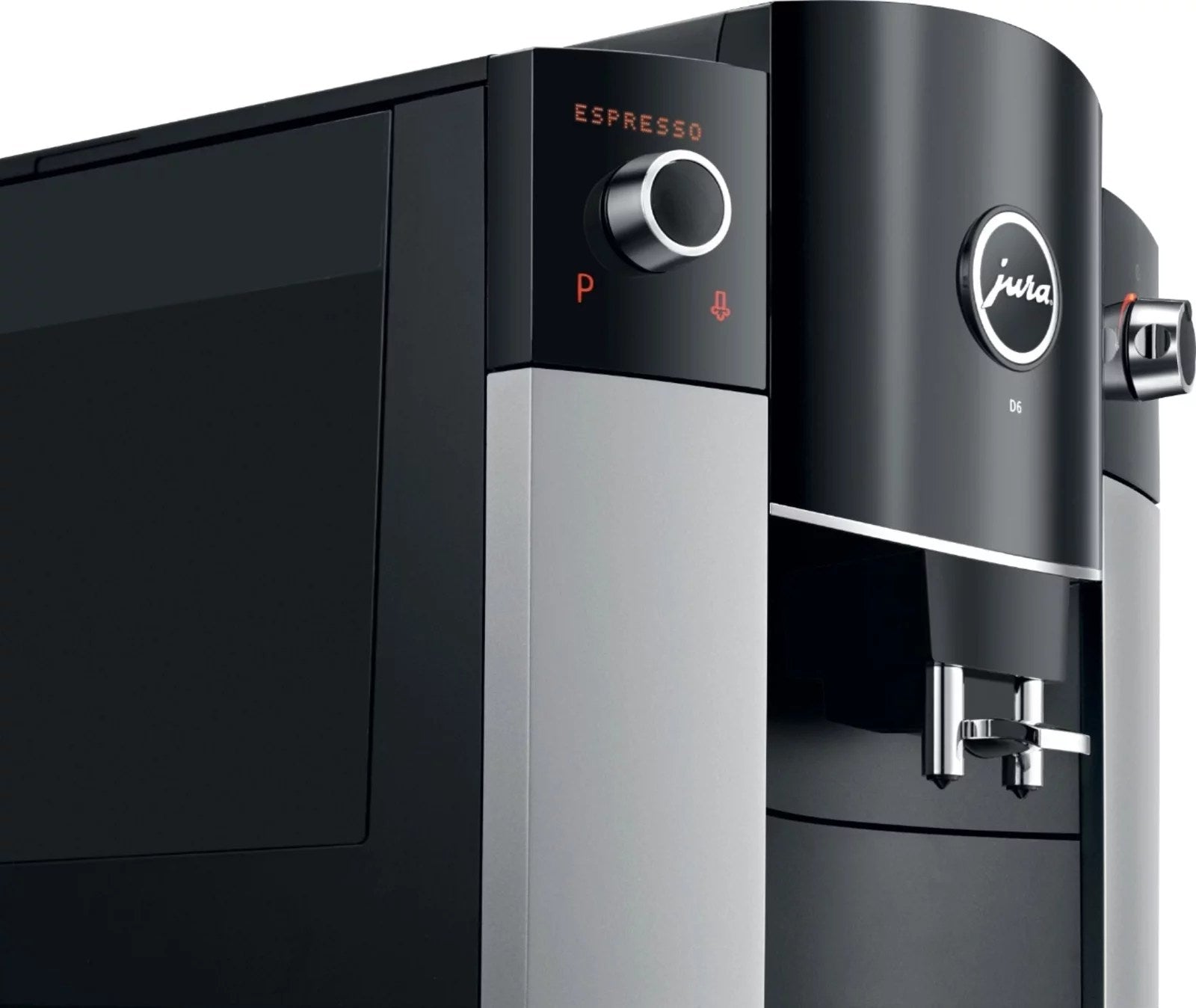 Jura D6 Automatic Coffeemaker and Espresso Machine Platinum