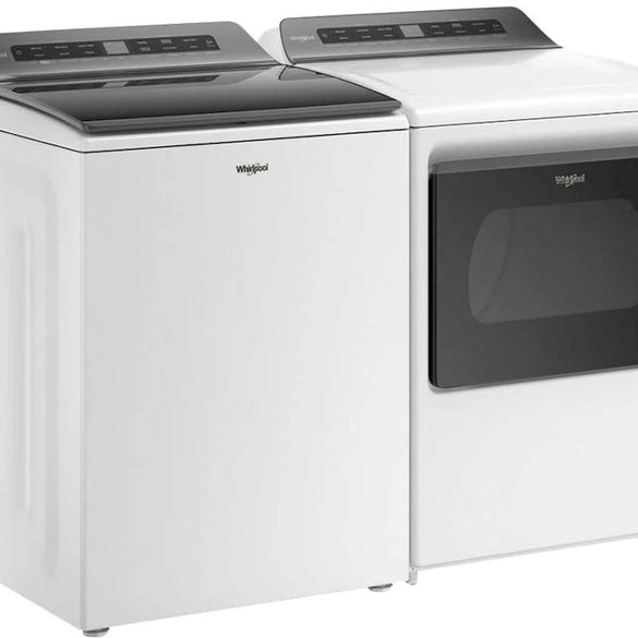 Whirlpool – 4.8 Cu. Ft. High Efficiency Smart Top Load Washer with Load & Go Dispenser – White