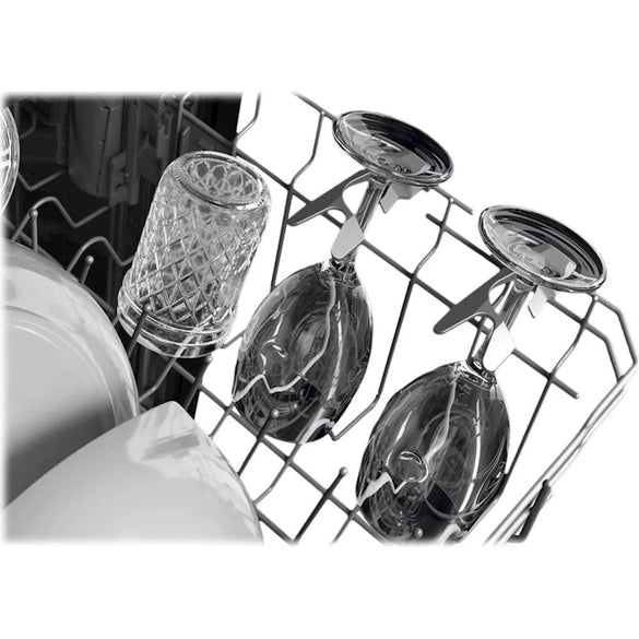 KitchenAid – Top Control Built-In Dishwasher with Stainless Steel Tub, FreeFlex Third Rack, 44dBA – Black stainless steel