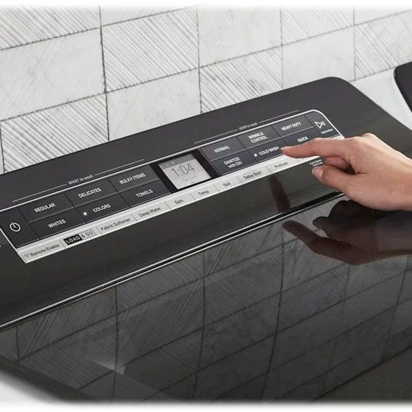 Whirlpool – 5.3 Cu. Ft. Smart Top Load Washer with Load & Go Dispenser – White