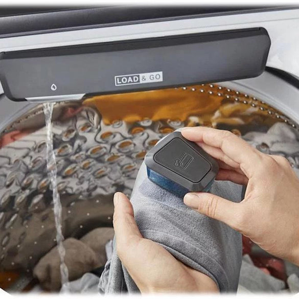 Whirlpool – 5.3 Cu. Ft. Smart Top Load Washer with Load & Go Dispenser – White