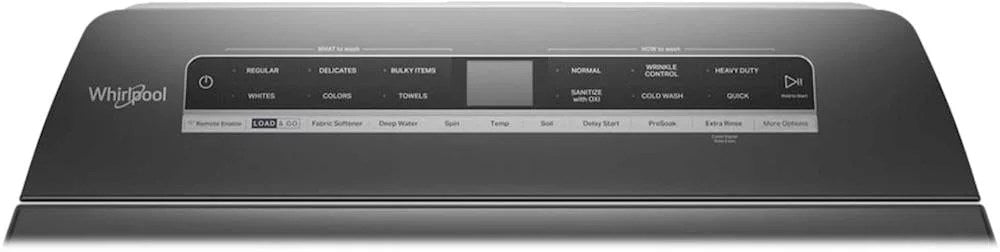 Whirlpool – 5.3 Cu. Ft. Smart Top Load Washer with Load & Go Dispenser – White