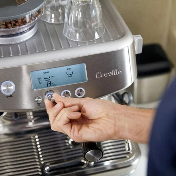 Breville  BES878BSS The Barista Pro Espresso Machine – Stainless Steel