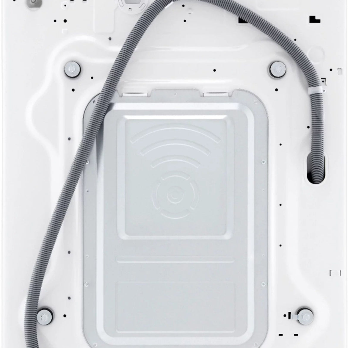 LG – 5.0 Cu. Ft. High-Efficiency Stackable Smart Front Load Washer with Steam and Built-In Intelligence – White