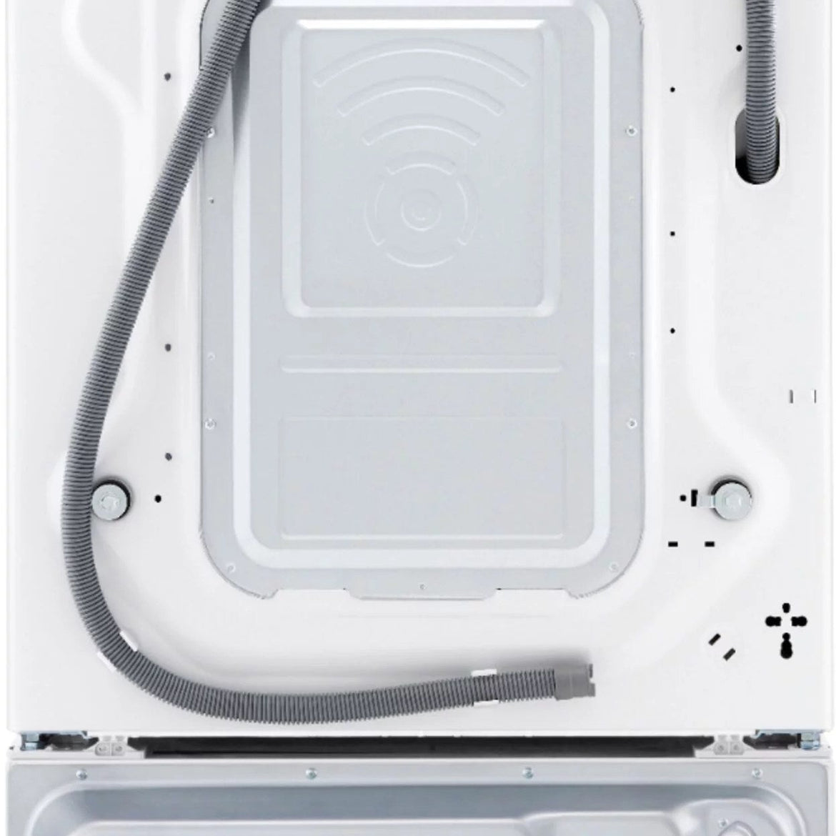 LG – 5.0 Cu. Ft. High-Efficiency Stackable Smart Front Load Washer with Steam and Built-In Intelligence – White